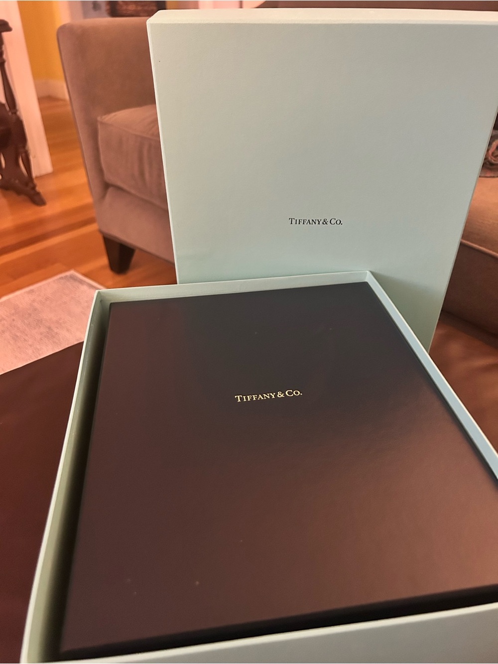 Tiffany & Co. Crystal Champagne Flutes Set of 2-Original Presentation Box - Picture 3 of 10